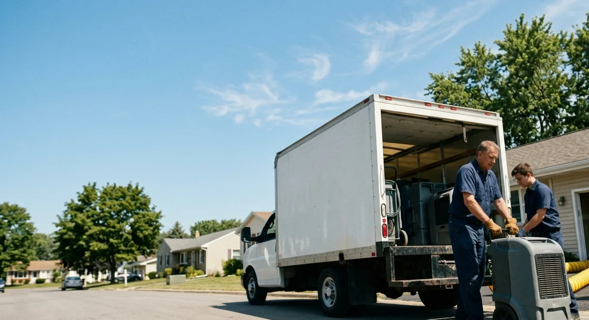 Water Damage Cleanup in Chardon, OH near me